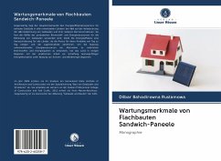 Cover Wartungsmerkmale von Flachbauten Sandwich-Paneele