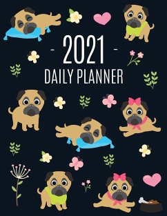 Pug Planner 2021 - Journals, Happy Oak Tree