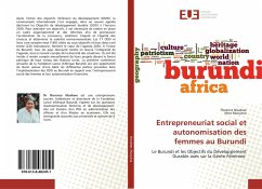 Entrepreneuriat social et autonomisation des femmes au Burundi - Nisabwe, Florence;Munyana, Irene