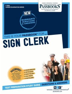 Sign Clerk (C-3936): Passbooks Study Guide Volume 3936 - National Learning Corporation