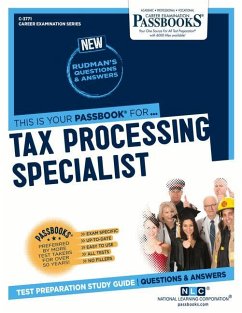 Tax Processing Specialist (C-3771): Passbooks Study Guide Volume 3771 - National Learning Corporation