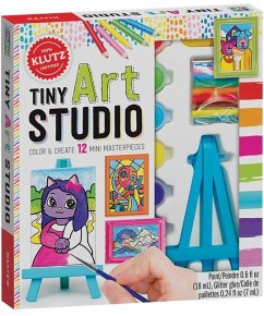 Cover Tiny Art Studio: Color & Create 10 Mini Masterpieces