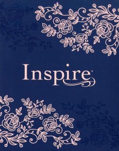 Inspire Bible NLT (Hardcover Leatherlike, Navy)