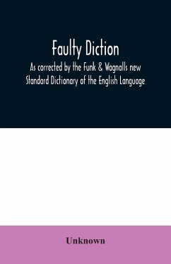 Cover Faulty diction