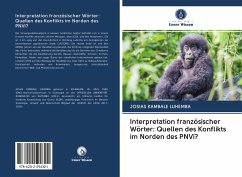 Interpretation französischer Wörter: Quellen des Konflikts im Norden des PNVi? - KAMBALE LUHEMBA, JOSIAS