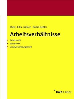 Arbeitsverhältnisse (eBook, PDF) - Dietz, Hans-Ulrich; Eilts, Gerald; Gahlen, Hildegard; Karbe-Geßler, Daniela