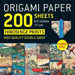 Origami Paper 200 sheets Japanese Hiroshige Prints 6.75 inch - Publishing, Tuttle