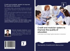 Credit and modular system to improve the quality of education - Allamuratov, Sharapatdin Ziuatdinovich