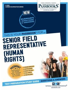 Senior Field Representative (Human Rights) (C-2563): Passbooks Study Guide Volume 2563 - National Learning Corporation