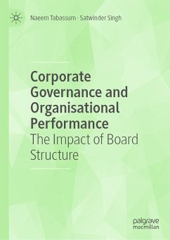 Corporate Governance and Organisational Performance (eBook, PDF) - Tabassum, Naeem; Singh, Satwinder