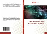 Estimation de canal des systèmes multi-antennes