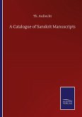 A Catalogue of Sanskrit Manuscripts