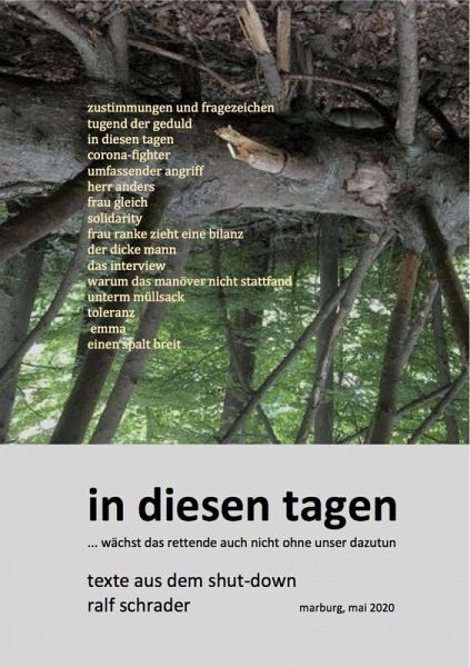 in diesen tagen... wächst das rettende auch nicht ohne unser dazutun (eBook, ePUB)