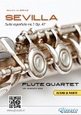 Sevilla - Flute Quartet score & parts (eBook, ePUB)