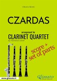 Czardas - Clarinet Quartet score & parts (fixed-layout eBook, ePUB)