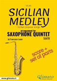 Sicilian Medley - Saxophone Quintet score & parts (fixed-layout eBook, ePUB)