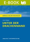 Unter der Drachenwand von Arno Geiger (eBook, ePUB)