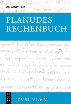 Rechenbuch - Planudes, Maximus