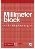 Brunnen Millimeter Block A4 Papier 20 Blatt