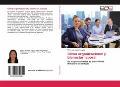 Clima organizacional y bienestar laboral - Aquije Loayza, Mirna Liz