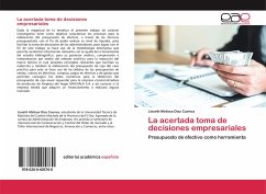 La acertada toma de decisiones empresariales - Díaz Cuenca, Lisseth Melissa