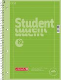 Brunnen Collegeblock Premium Student A4 liniert Lineatur 27 kiwi