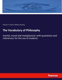 The Vocabulary of Philosophy