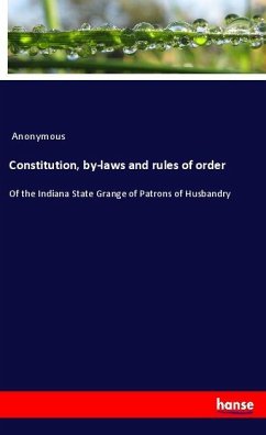 Constitution, by-laws and rules of order - Anonymous