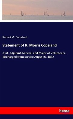 Statement of R. Morris Copeland - Copeland, Robert M.