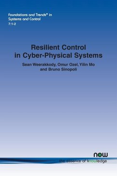 Resilient Control in Cyber-Physical Systems