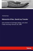 Memorial of Rev. David Loy Tressler