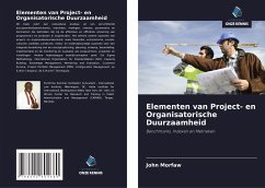 Elementen van Project- en Organisatorische Duurzaamheid - Morfaw, John