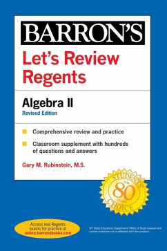Cover Let's Review Regents: Algebra II Revised Edition (eBook, ePUB)