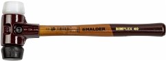 Halder SIMPLEX-Schonhammer 40 GUMMIK./SUPERPL. TE SIMPL
