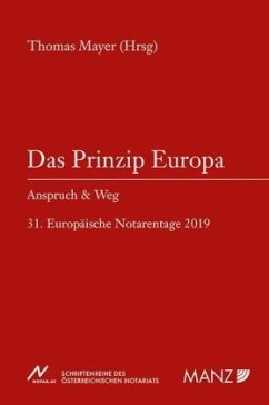 Das Prinzip Europa - Mayer, Thomas