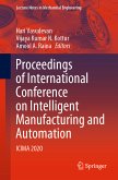 Proceedings of International Conference on Intelligent Manufacturing and Automation (eBook, PDF)