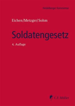 Soldatengesetz - Eichen, Klaus;Metzger, Philipp-Sebastian;Sohm, Stefan