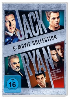 Jack Ryan - 5-Movie Collection - Harrison Ford,Morgan Freeman,Alec Baldwin