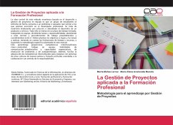 La Gestión de Proyectos aplicada a la Formación Profesional - Mañas Larraz, Marta;Aramendia Muneta, Maria Elena