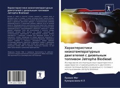 Harakteristiki nizkotemperaturnyh dwigatelej s dizel'nym topliwom Jatropha Biodiesel - Mat, Prawin;K L, Kumaraswami