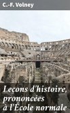 Leçons d'histoire, prononcées àl'École normale (eBook, ePUB)