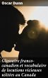 Glossaire franco-canadien et... - Bild 1