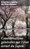 Considérations générales sur l'état actuel du Japon (eBook, ePUB)