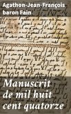 Manuscrit de mil huit cent quatorze (eBook, ePUB)