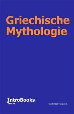 Cover Griechische Mythologie (eBook, ePUB)