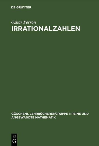 Irrationalzahlen (eBook, PDF) Irrationalzahlen (eBook, PDF)