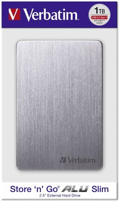 Verbatim Store n Go 2,5 ALU 1TB USB 3.2 Gen 1 Space Gray 53662