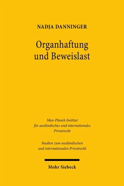 Organhaftung und Beweislast (eBook, PDF) - Danninger, Nadja