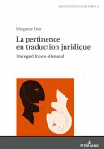 La pertinence en traduction juridique