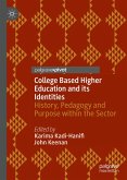 College Based Higher Education and its Identities (eBook, PDF)